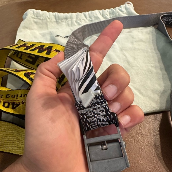 Off-white Virgil abloh belt (2) selling the pair - Picture 4 of 7